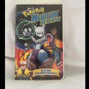 Pokemon MewTwo Returns Classic Vintage VHS Tape with Cover